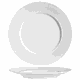 Тарелка «Жансан» фарфор D=215,H=23мм белый