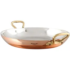 Frying pan 2 handles “Elegance”  copper, stainless steel  D=350, H=45mm