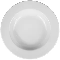 Deep plate “Trend” porcelain 450ml D=24cm white