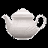 Чайник «Аркадия» с крышкой фарфор 400мл D=87,H=105,L=180,B=115мм белый