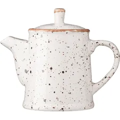 Чайник заварочный «Пунто Бьянка» фарфор 0,5л ,H=14,5,B=10,5см белый,черный, изображение 3