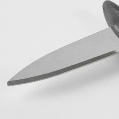 Нож для устриц сталь нерж.,пластик ,L=14,6см черный,металлич., изображение 3