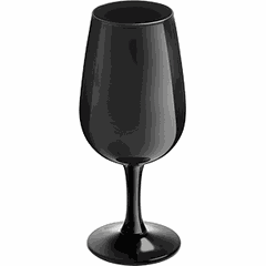 Wine glass “Tester” glass 230ml D=45,H=155mm black