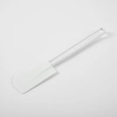 Лопатка жаропрочная силикон,пластик ,L=257/90,B=53мм белый
