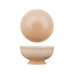 Салатник,серия "Aristocrat-Peach Tea фарфор D=12,L=30см