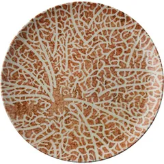 Plate “Nature Essence”  porcelain  D=27.5 cm  orange, white