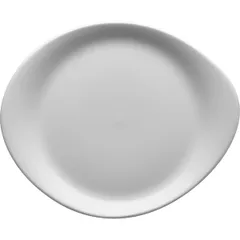 Plate “FreeStyle” small  porcelain , L=24.5, B=20.5 cm  white