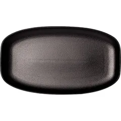 Блюдо «Клаб» прямоугольное керамика ,H=29,L=360,B=210мм черный