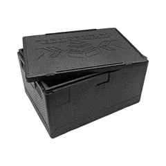 Термоконтейнер «Про» до 80 кг полипроп. 131л ,H=45,L=80,B=60см черный