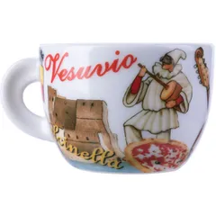 Чашка кофейная «Крафт Грин» фарфор 85мл D=65,H=50,L=85мм зелен., изображение 3