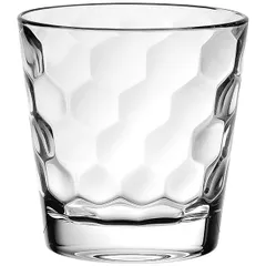 Old fashion “Hani” glass 290ml D=85,H=90mm clear.