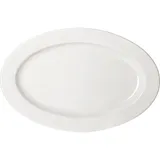 Блюдо «Кунстверк» овальное фарфор ,H=30,L=455,B=305мм белый