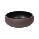 Салатник «Эллипс» керамика D=14см коричнев.