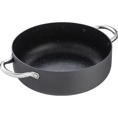 Pan "Whitford"  cast aluminum, stainless steel  4.5 l  D=26, H=9 cm  graphic, black