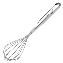 Whisk stainless steel ,L=30cm metal.