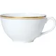 Набор посуды «Беништ Голд» чайник, чашка и блюдце[3шт] кост.фарф. белый,золотой, изображение 4