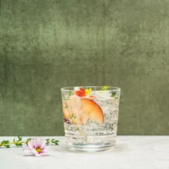 Олд фэшн (стакан) «Эфир» стекло 350мл D=91,H=94мм прозр., изображение 2