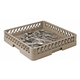 Кассета для столовых приборов «Проотель» Hвнутр.=85мм полипроп. ,H=10,L=50,B=50см бежев.