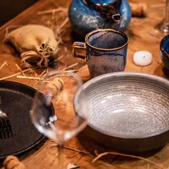 Тарелка глубокая «Млечный путь» фарфор 1л D=200,H=65мм черный,серый, изображение 4