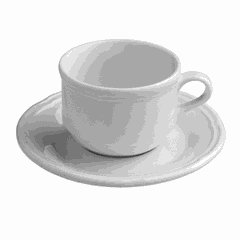 Saucer “Overture” porcelain D=120,H=15mm white