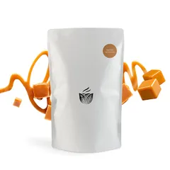 Смесь сухая для украшения напитков «Соленая карамель» сахарная пудра картон,пластик