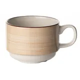 Чашка чайная «Чино» фарфор 225мл D=8,H=6,L=11см белый,бежев.