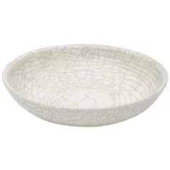 Deep plate “Spider” ceramics 0.6l D=210,H=55mm white