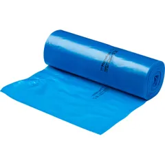 Disposable pastry bag 80 microns [100 pcs]  polyethylene , L=55cm  blue.