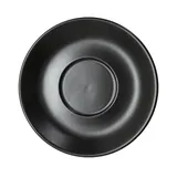 Блюдце «Алберго» фарфор D=14,H=2см черный