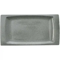 Serving dish “Mundo Artico”  porcelain , L=28, B=15cm  dark grey.