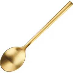 Tea spoon “Sapporo Basic”  stainless steel , L=13.9 cm  gold, matte