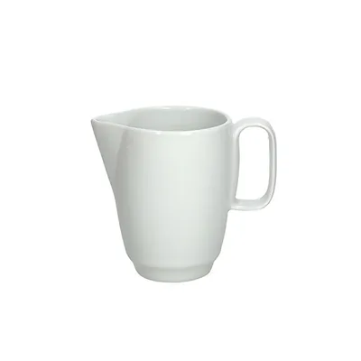 Сливочник «Тэзис Бьянко» фарфор 180мл D=65,H=85,L=100мм белый