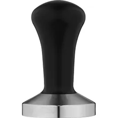 Темпер для кофе сталь нерж.,пластик D=57,H=95мм стальной,черный