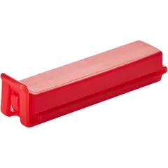 Universal clip for bags  polyprop. , L=8cm  red