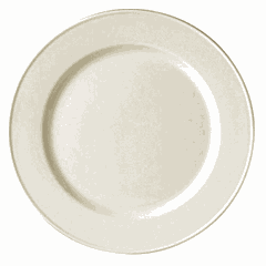 Plate “Ivory” porcelain D=270,H=25mm ivory