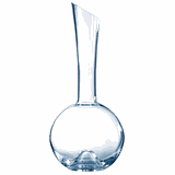 Decanter "Explor" glass 1.3l D=14.5,H=32.3cm clear.