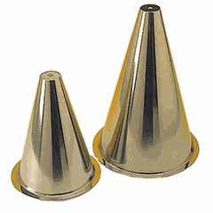 Confectionery mold “Cone”  stainless steel  D=25.5, H=40cm