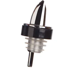 Geyser “Probar”[12pcs] plastic D=3,L=5cm silver, black