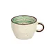 Чашка кофейная «Пастораль» фарфор 70мл зелен.