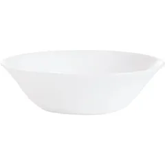 Тарелка глубокая «Новая Аквитания» стекло 200мл D=130,H=37мм белый