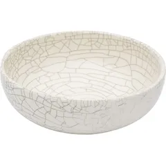 Salad bowl “Spider” ceramics 1.3l D=215,H=75mm white