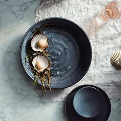 Тарелка «Поттерс» фарфор D=26,7см синий, изображение 2