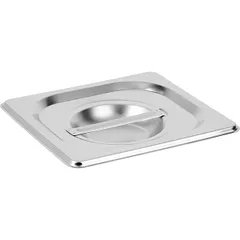 Крышка для гастроемкости GN 1/6 сталь нерж. ,H=30,L=176,B=162мм металлич.