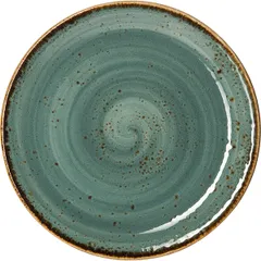 Тарелка «Крафт Блю» мелкая фарфор D=20,H=2см синий