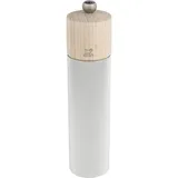 Мельница для соли «Лайн» металлический механизм бук,алюмин. ,H=22см белый,св. дерево