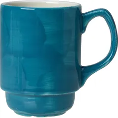 Mug “Freedom Blue”  porcelain  260 ml  white, blue.