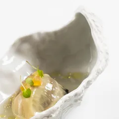 Блюдо для подачи «Медитер» для презентаций фарфор ,H=53,L=160,B=88мм белый,матовый, изображение 2