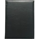 Папка-меню А4 на винтах кожезам. ,H=85,L=325,B=250мм черный