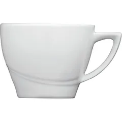 Coffee cup “Atlantis”  porcelain  100ml  D=70, H=50, L=95, B=70mm  white