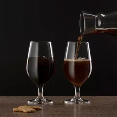 Бокал для пива «Селест» стекло 350мл D=5,8,H=14,8мм прозр., изображение 4